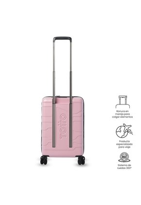 Maleta De Cabina Ultraliviana 360 Gravity S1 10 Kilos Rosada