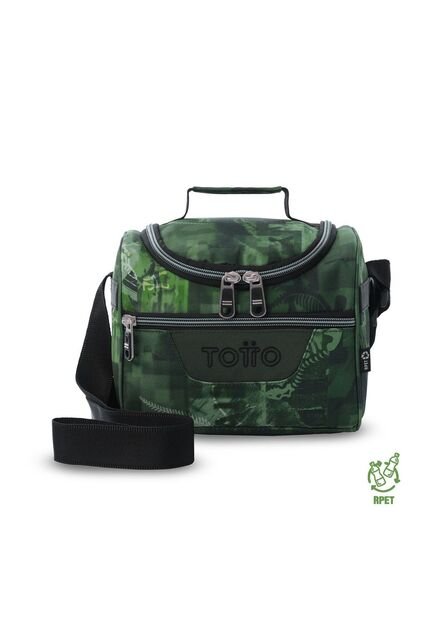 Lonchera Térmica Para Hombre Pizarra Mediano Verde