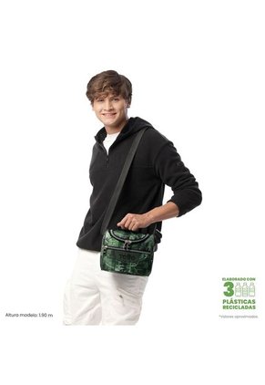 Lonchera Térmica Para Hombre Pizarra Mediano Verde