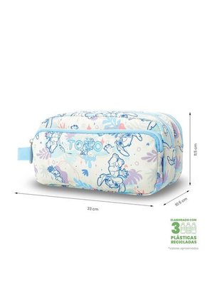 Cartuchera Multiuso Agapec Stitch Grande Blanca Mujer