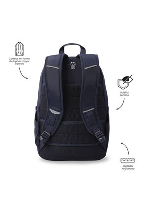 Morral Universitario Plaine 2.0 Porta PC 14" Azul
