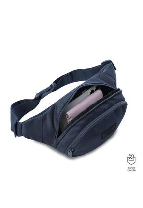 Riñonera Unisex Pompetto Color Azul