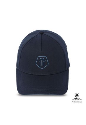 Gorra Beisbolera Totto Plus 2.0 Filtro UV Color Azul/Azul/