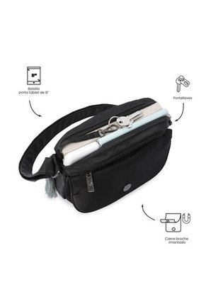 Bolso Para Mujer Corneana Tipo Crossbody Pequeño Negro