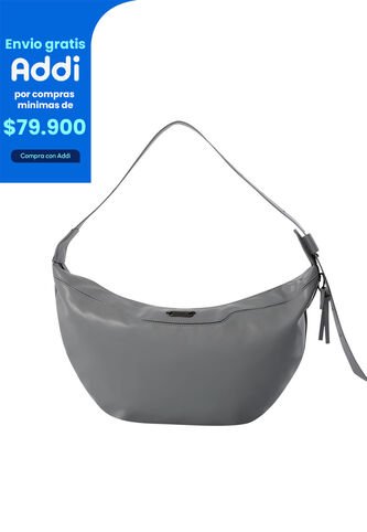 Bolso Para Mujer Toscana Crossbody Mediano Gris Totto