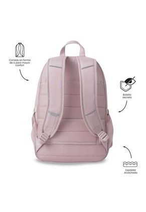 Morral Universitario Plaine 2.0 Porta PC 14" Rosado Mujer