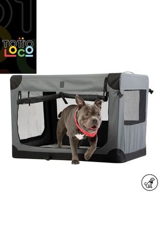 Guacal Para Perro Pequeño Doggy S Gris Totto