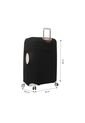 Funda Para Maletas De Viaje Grande Apront Negra de Totto