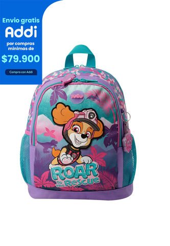 Morral Para Niña Paw Patrol Mediano Morado Totto