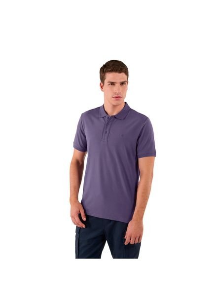 Camisa Polo Youngpolo Para Hombre Morada