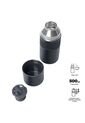Botilito Térmico Mug 500 Ml Negro de Totto