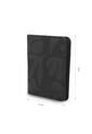 Billetera Mujer Texture Pequeña Con RFID Blocker Negra de Totto