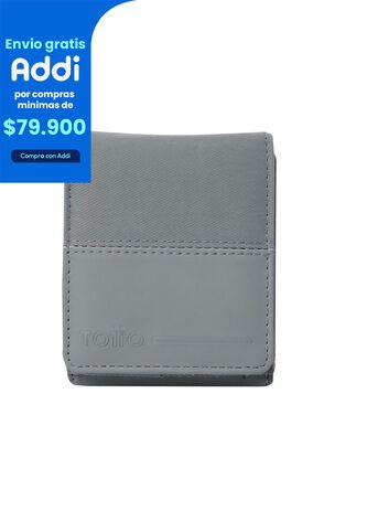 Billetera Ermac 3.0 Con RFID Blocker Gris Totto