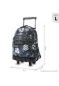 Morral Escolar Con Ruedas Para Niño Renglón Estampado De Fútbol de Totto