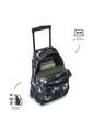Morral Escolar Con Ruedas Para Niño Renglón Estampado De Fútbol de Totto