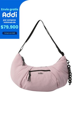 Bolso Banana Bag Para Mujer Escandinavia Mediano Rosado Totto