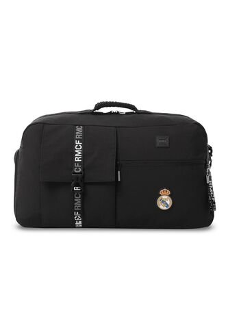 Tula De Viaje Real Madrid Mediana Negra Totto