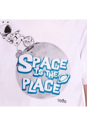 Camiseta Para Niño Proyecty Color Blanca