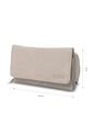Billetera Mujer Texture Grande Con RFID Blocker Beige de Totto