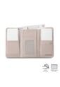 Billetera Mujer Texture Grande Con RFID Blocker Beige de Totto