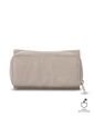 Billetera Mujer Texture Grande Con RFID Blocker Beige de Totto