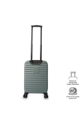 Maleta De Cabina 360 Helios S2 2.0 10 Kilos Verde/Negra