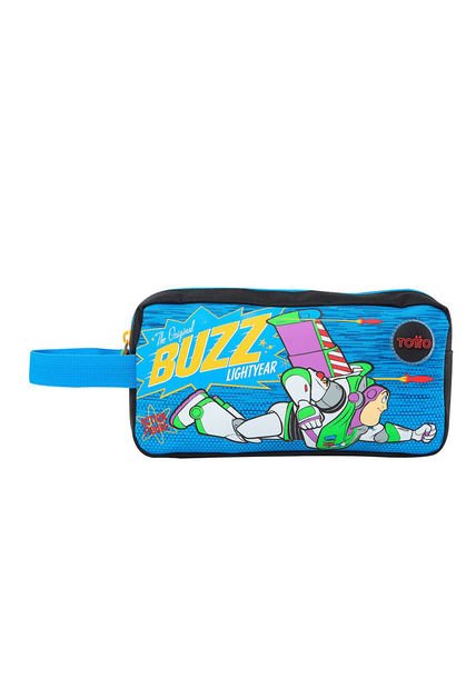 Cartuchera Escolar Para Niño Buzz Espacial Azul