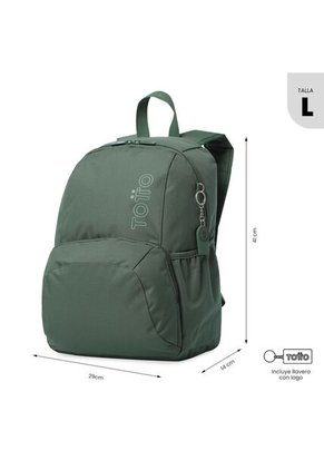 Morral Universitario Gammato 2.0 Porta PC 13" Verde Hombre