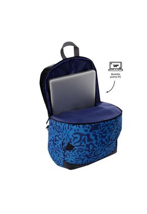 Morral Para Niño Sharky Grande Azul