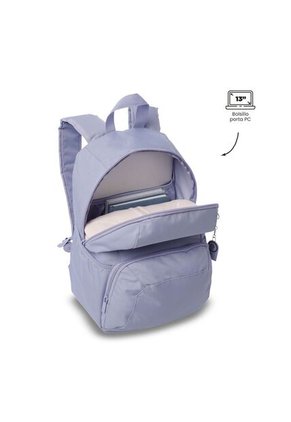 Morral Universitario Gammato 2.0 Porta PC 13" Morado Mujer