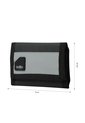 Billetera Contrast Chain Con RFID Blocker Negra de Totto