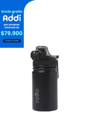Botilito Térmico Jet 350 Ml Negro Totto