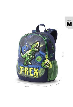 Morral Para Niño Digisaurio Mediano Color Azul