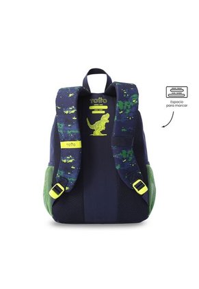 Morral Para Niño Digisaurio Mediano Color Azul