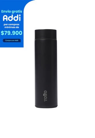 Termo Digital Para Agua Scan 450 Ml Color Negro Totto