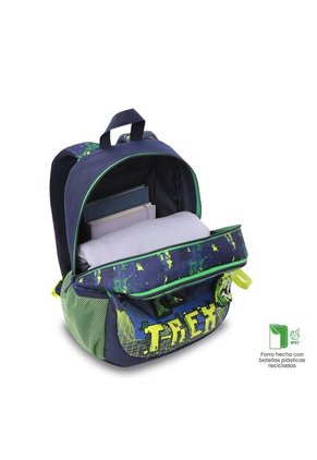 Morral Para Niño Digisaurio Mediano Color Azul