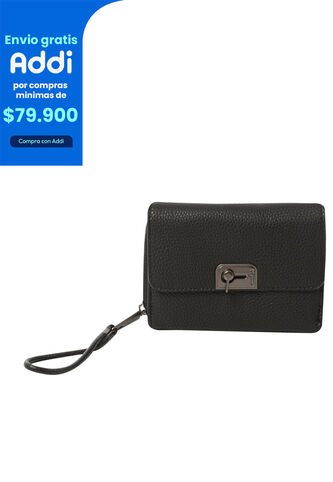 Billetera Smooth Cri Con RFID Blocker Negra Totto