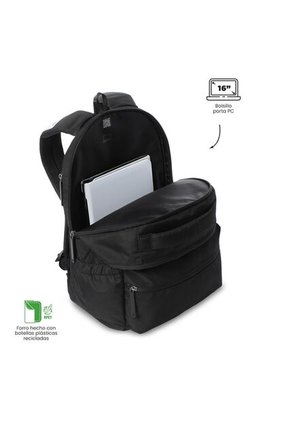 Morral Antimpacto Comfort 2.0 Porta PC 16" Negro Mujer