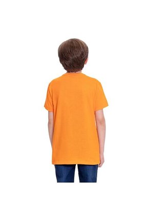 Camiseta Para Niño Proyecty Color Naranja