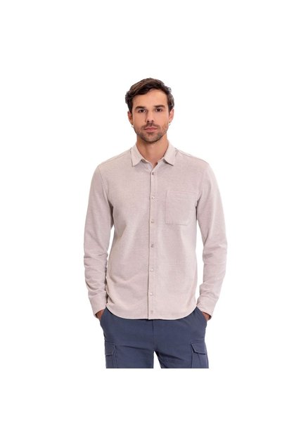 Camisa Para Hombre Eltit Manga Larga Terreo