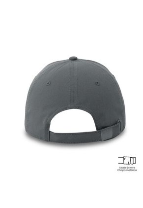 Gorra Beisbolera Hiro Color Gris/Negra/