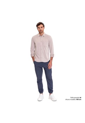 Camisa Para Hombre Eltit Manga Larga Terreo