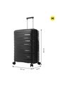 Maleta De 23 Kg 360 Glide Mediana Negra de Totto