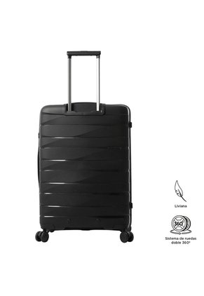 Maleta De 23 Kg 360 Glide Mediana Negra