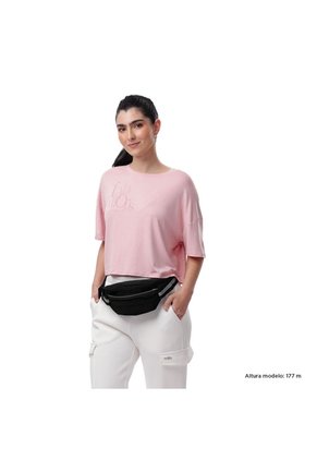 Riñonera Para Mujer Campus Negra