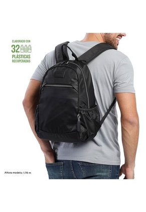 Morral Universitario Porta PC 13" Tracer 1 Negro Unisex