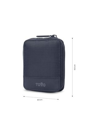 Billetera Hombre Wood Mediana Con RFID Blocker Azul