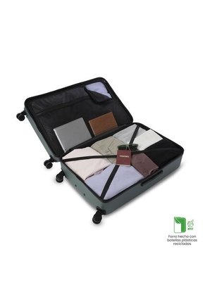 Maleta De Viaje Grande 23 Kilos 360 Helios 2.0 Verde