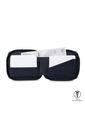Billetera Hombre Wood Mediana Con RFID Blocker Azul de Totto