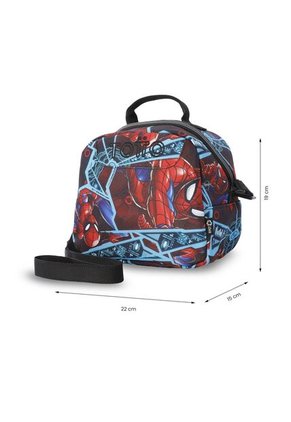 Lonchera Térmica Borrador Spiderman Mediana Roja